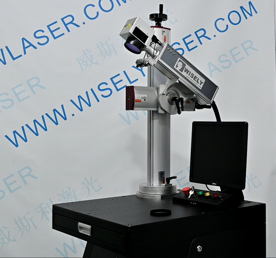 Multi-Dimensional Rotation Fiber Laser Marking Machine