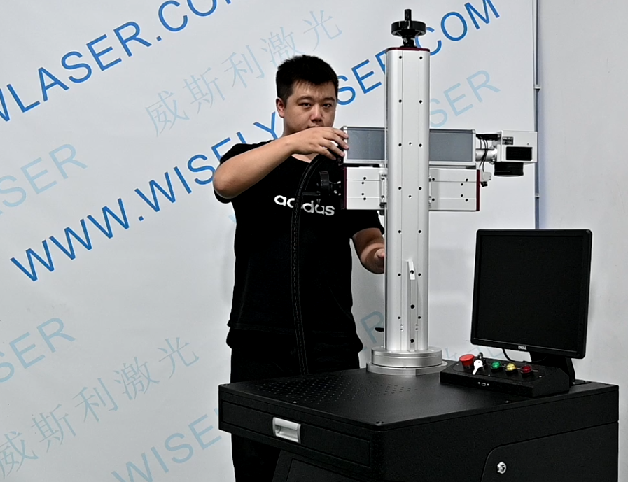 Multi-Dimensional Rotation Fiber Laser Marking Machine